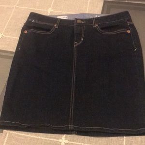 Gap jean skirt
